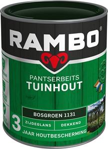 Pantserbeits Tuinhout zijdeglans bosgroen dekkend 750 ml