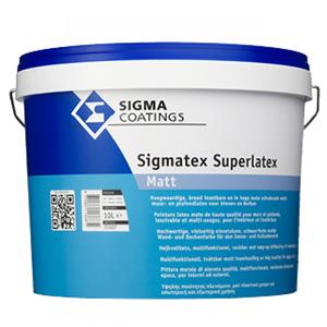 Sigma Coatings tex superlatex matt wit 1 ltr