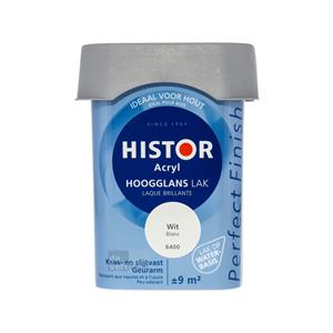 Histor Perfect Finish Acryl Lak Wit Hoogglans 750 Ml - 0