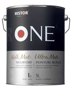 Histor One Muurverf Kalkmat - 1 liter