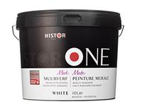 Histor muurverf mat wit 2.5 ltr