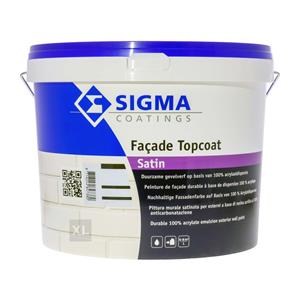 Sigma Coatings facade topcoat satin lichte kleur 10 ltr