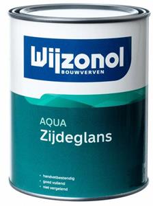 Wijzonol aqua zijdeglans kleur 2.5 ltr