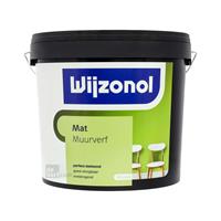 Wijzonol muurverf mat lichte kleur 10 ltr