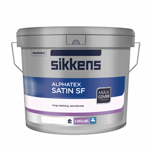 Sikkens alphatex sf satin wit 10 ltr