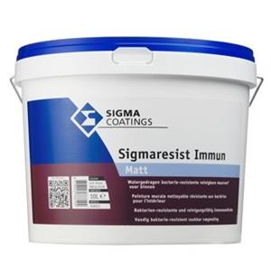 Sigma Coatings resist immun matt wit 10 ltr