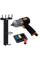 Bahco BP815K2 Pneumatische Slagmoersleutel - 1/2" - 6,3 bar - 320-620Nm