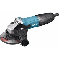 Makita Winkelschleifer 230 V 12,5 cm Blau und Schwarz 