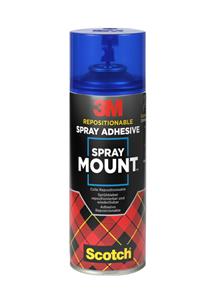 3M Lijmspray Spray Mount 3M/bus 400ml (fles 400 milliliter)