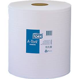 Putztuch Tork Mehrzweck weiß 1lagig L.1000m B.245mm unperforiert 1RL/VE - ESSITY PROFESSIONAL HYGIENE