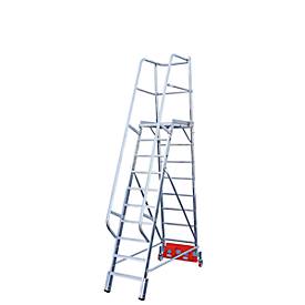 krause PODESTLEITER VARIO (ALU), 10 STUFEN