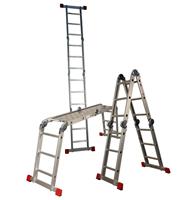 Little Jumbo - 4741000403 Vouwladder met 2 stabilisatiebalken - 3,6m