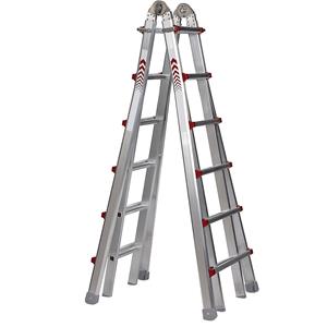 Little Jumbo - 1413800103 Telescoopladder vouwladder - 4 x 6 Treden