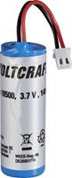 Voltcraft 18500 18500 Li-ion reserveaccu type 18500 Geschikt voor (details) IR-thermometer IR1000-50CAM, IR-1600 CAM