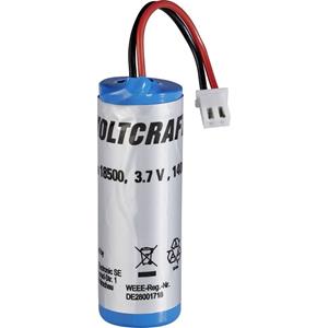 Voltcraft 18500 18500 Li-ion reserveaccu type 18500 Geschikt voor (details) IR-thermometer IR1000-50CAM, IR-1600 CAM