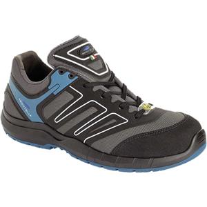 S3 Halbschuhe TRANI grau / blau, 1 Paar Größe 45