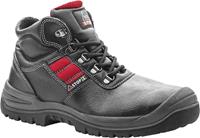 S3 Schnürstiefel PESCARA schwarz / rot, 1 Paar Größe 44