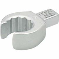 Hazet - Insteek-ringsleutel open 17mm 9x12mm 6612c-17