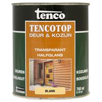 Tenco top deur en kozijn transparant 201 blank 0.75 ltr