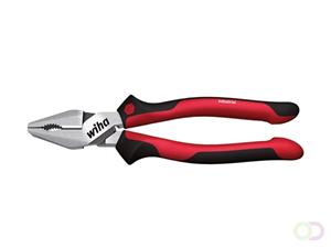 Wiha Krachtcombinatietang Industrial met DynamicJoint® en OptiGrip met extra lang snijvlak in blister (34566) 200 mm