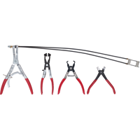 KS TOOLS KFZ Schlauchschellenzangen-Satz, 4-tlg. - KSTOOLS