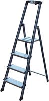 krause ALUMINIUM-BREITSTUFENLEITER, 4 STUFEN
