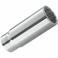 FACOM Lange dop 1/4" 12-kant - 1/2