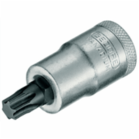 Gedore Dopsleutel-schroevendraaier 1/2" tbv inwendige TORX® schroeven
