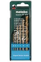 metabo HSS-TiN Borencassette 6-Delig