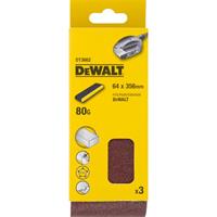 Schleifband 64x356mm K80 3Stk - DEWALT