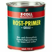 6x E-COLL Rostprimer 750 ml rotbraun