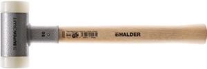 Halder 3366035 SuperCraft Terugslagvrije hamer - Nylon - Hickory - 560gr - 35mm