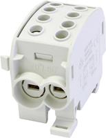 Leipold HoraeTec Hauptleitungsabzweigklemme Messing, PA Lichtgrau (RAL 7035) 1polig 160A 690V Leiter-