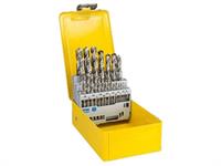 DeWalt DT5929 29 delige HSS-G metaalborenset in cassette - 1-13mm