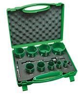Hitachi 9-delige Monteur Gatzagenset in cassette - BI-Metaal 752173