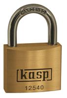 Kasp K12530A1 Hangslot 30 mm Goud-geel Sleutelslot