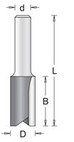 Hitachi 8 mm groeffrees 22 x 19 x 51mm