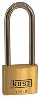 Kasp K12550L80A1 Hangslot 50 mm Gelijksluitend Goud-geel Sleutelslot