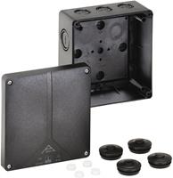 Spelsberg Abox-i 100-L/sw - Surface mounted box 140x140mm Abox-i 100-L/sw