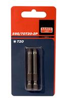 Bahco 59S/70T30-2P 1/4" Torx Bit Lang T30 - 70 mm (2st)
