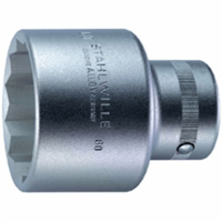 Stahlwille 60 55 06010055 Dubbel zeskant Dopsleutelinzetstuk 55 mm 1 (25 mm)