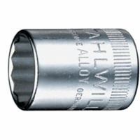 Stahlwille 40 D 7 01030007 Dubbel zeskant Dopsleutelinzetstuk 7 mm 1/4 (6.3 mm)