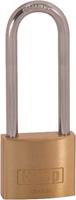 Kasp K12040L63D Hangslot 40 mm Goud-geel Sleutelslot