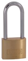 Kasp K12040L55D Hangslot 40 mm Verschillend sluitend Goud-geel Sleutelslot
