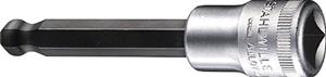 Stahlwille Dopsleutelbit | 1/2 inch binnen-6-kant | sleutelwijdte 10 mm | lengte 100 mm | 1 stuk - 03280010 03280010