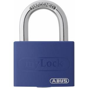 ABUS aluminium hangslot T65AL/40 blauw