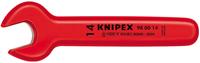 KNIPEX - Einmaulschlüssel 98 00 5/16" isol. IEC 60900 DIN EN 60900 15° SW 5/16" 108mm