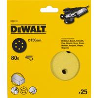 DeWalt DT3133 Schuurschijf - K80 - 150mm (25st)