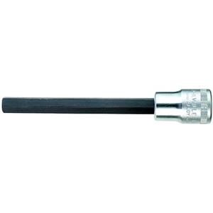 INHEX-Einsatz 1054/8K Antr.1/2Zoll SW8mm ext. lang Chrome-Alloy-Steel verchr. - STAHLWILLE