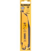 DeWalt DT2348 Reciprozaagblad - 152 x 1,8/2,5mm - Kunststof (5st)